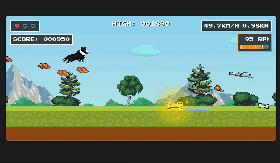 Screen recording of BB's Feast played on iPhone showing the mobile-optimized gameplay experience