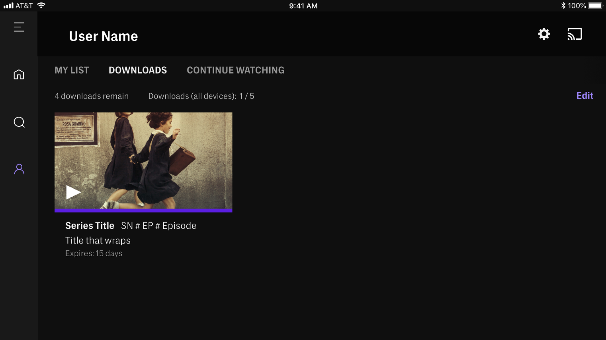Initial HBO Max downloads interface at launch