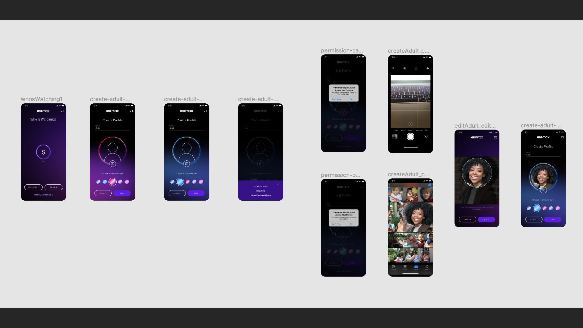 Photo upload flow step 5