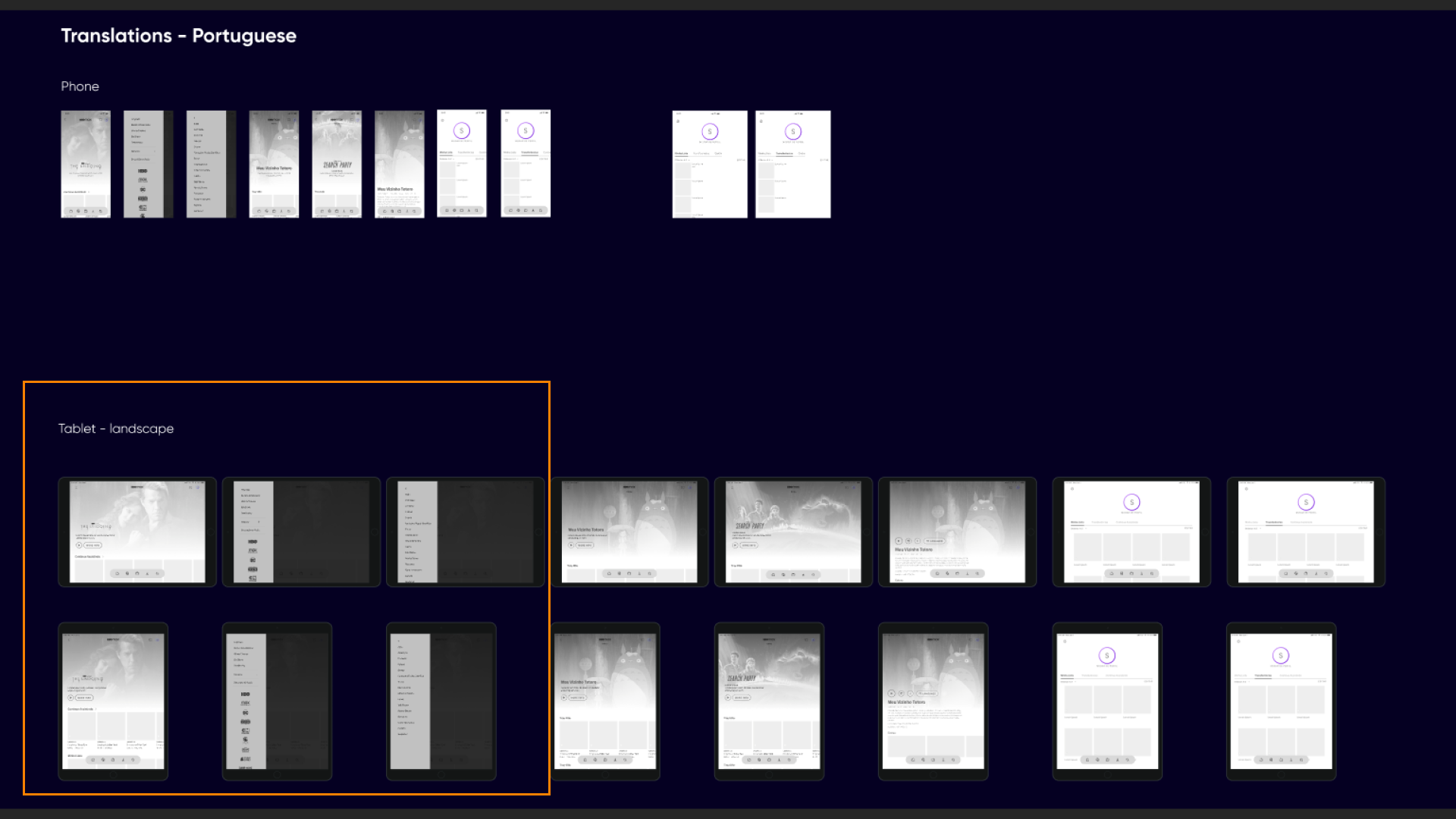Round 5 navigation refinement - expanded menu